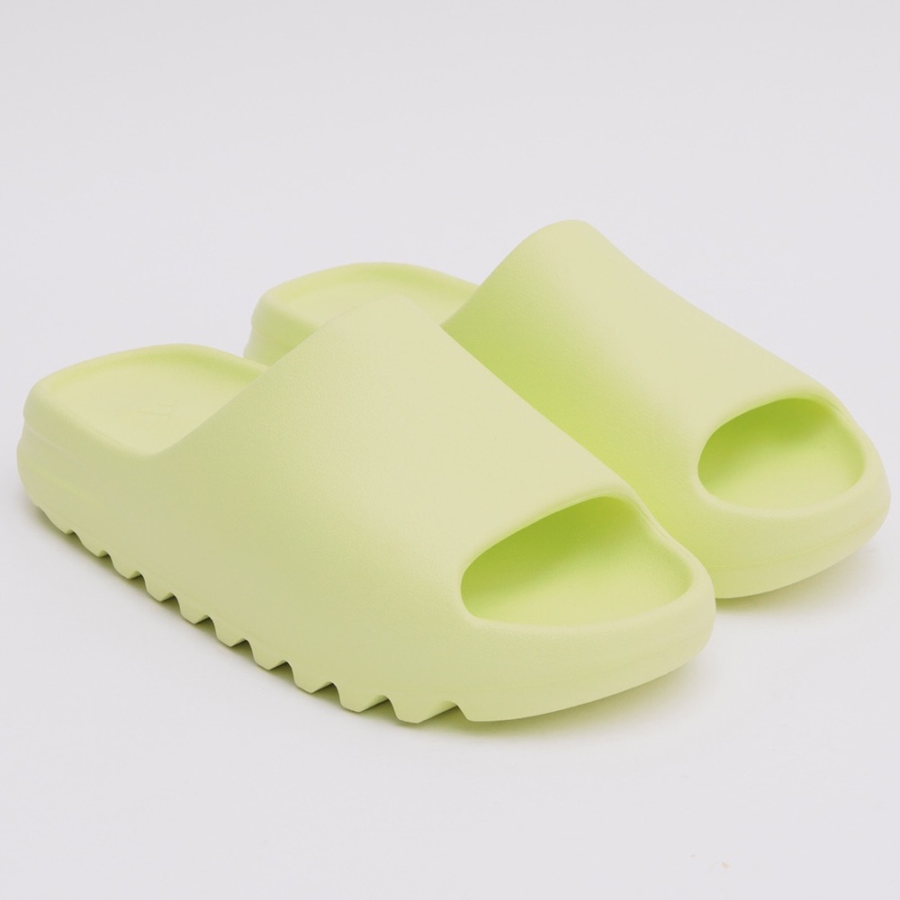 Yeezy slide glow green
